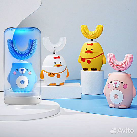 Электрическая зубная щетка для детей