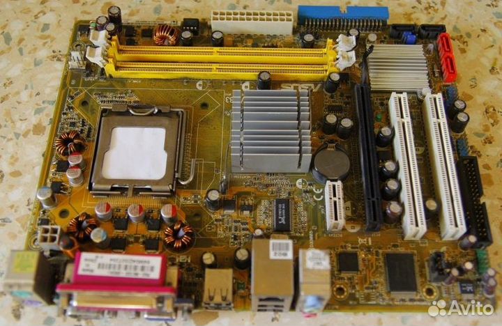 Материнская плата 775 Gigabyte