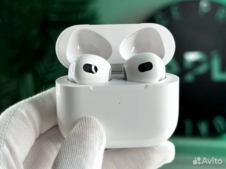 Airpods 3 (новые, ростест, бонус чехол)