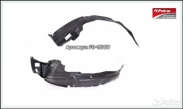 Подкрылок передний правый Honda CR-V 2 поколение