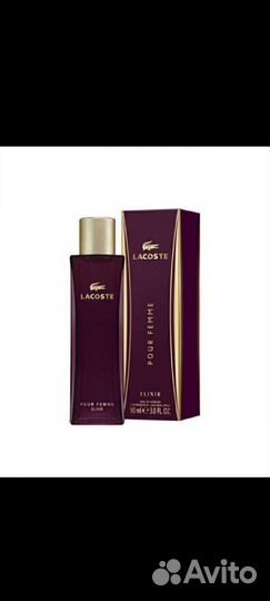 Lacoste Pour Femme Elixir Парфюмерная вода 90 мл