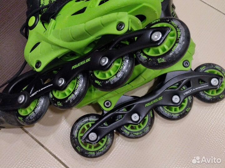 Ролики powerslide роликовые коньки 32 раздвижные