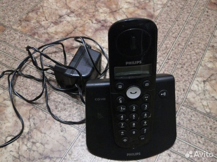 Цифровой беспроводной телефон Philips