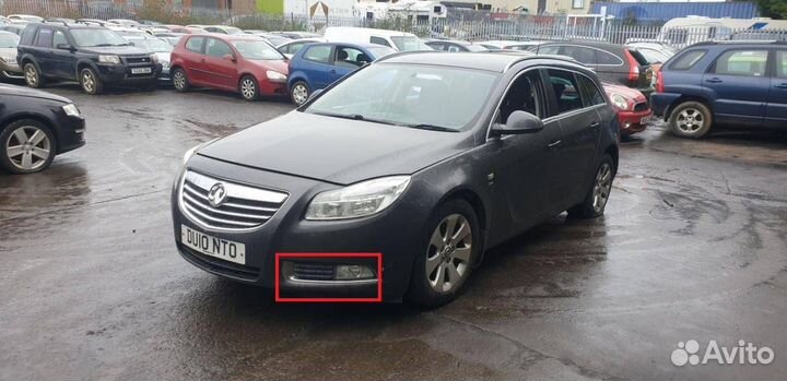 Решетка в бампер левая Opel Insignia (A) 2010