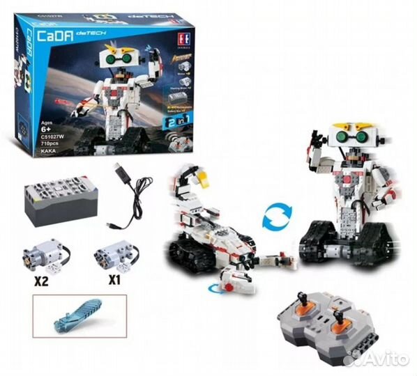 Конструктор Робот кака (28 см, 2 двигателя) 710 де