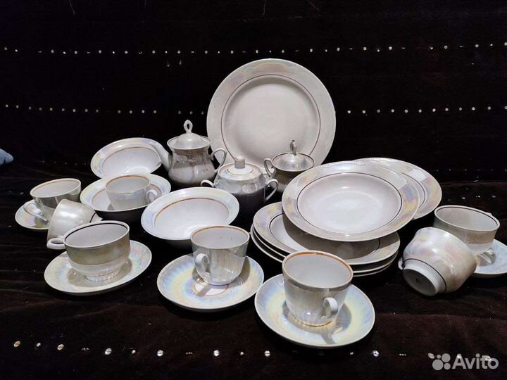 Набор посуды чайный сервиз фарфор