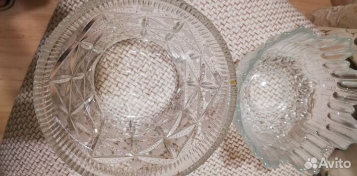 Вазочки хрустальные