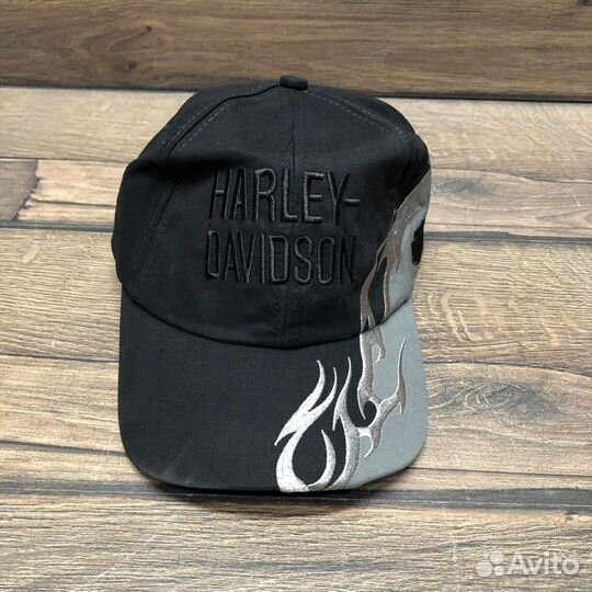 Бейсболка Harley Davidson flame