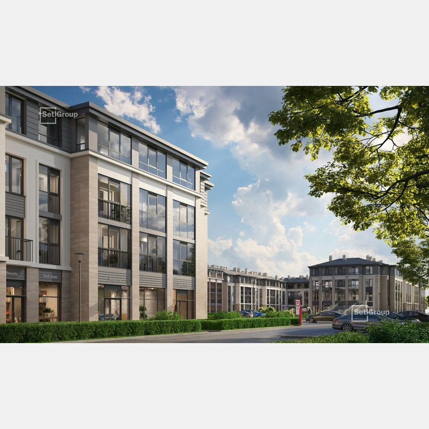 1-к. квартира, 38,7 м², 1/4 эт.