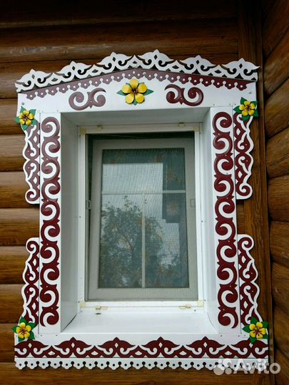 Наличники на окна из металла