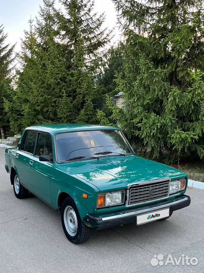 ВАЗ 2107 1.6 МТ, 2003, битый, 89 000 км