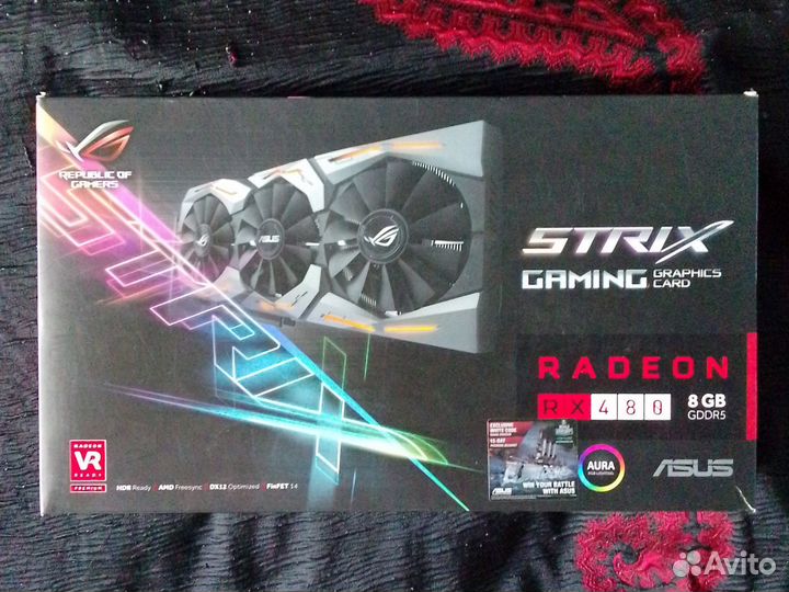 Asus RX 480 ROG strix 8GB
