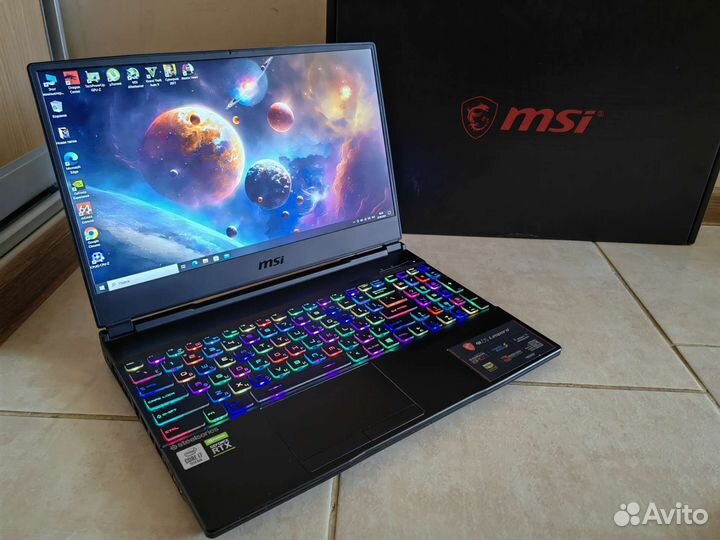 MSI i7-10750H /RTX 2070-8гб/144 Гц Гарантия