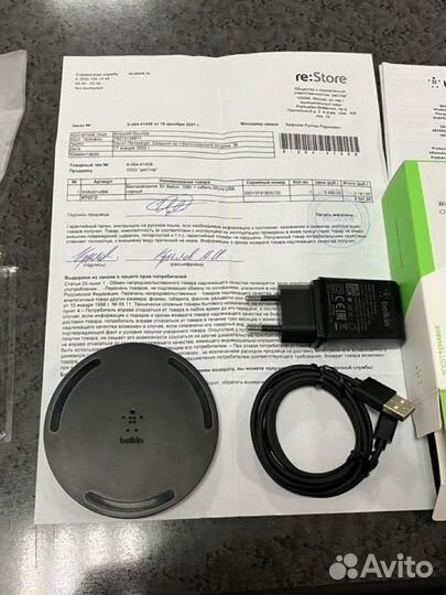 Беспроводная зарядка Belkin