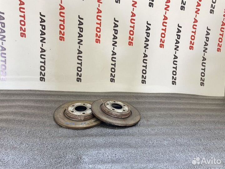 Комплект тормозных дисков задний Audi A4 B8 2.0