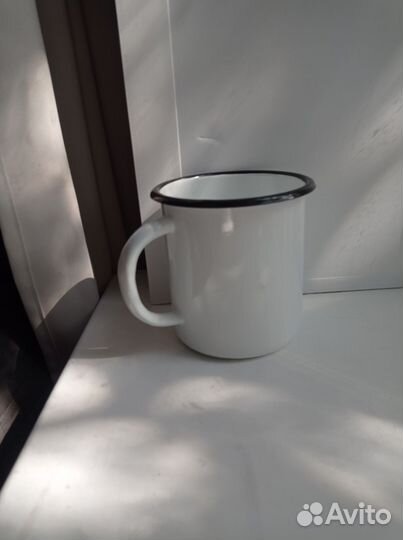 Кружка, чашка эмалированная 1 литр