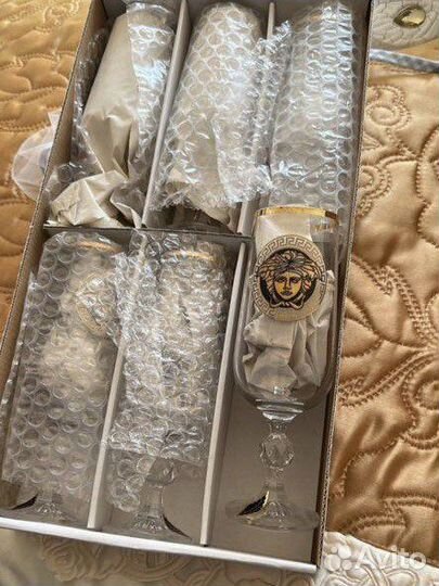 Бокалы versace