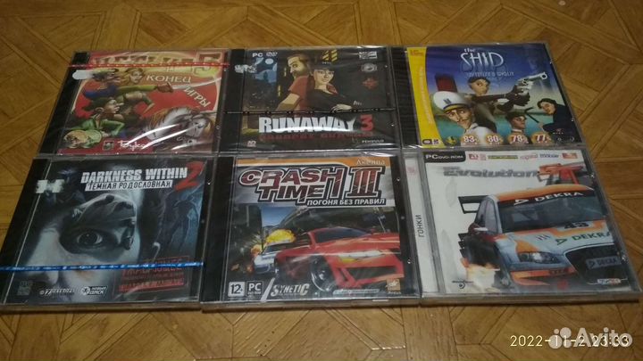 Запакованные лицензионные игры на пк