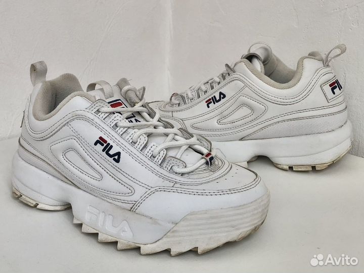 Fila Белые женские кроссовки Disruptor 2 Premium