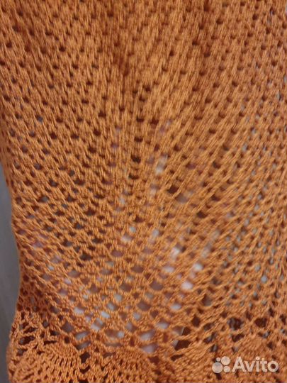 Платье вязаное крючком