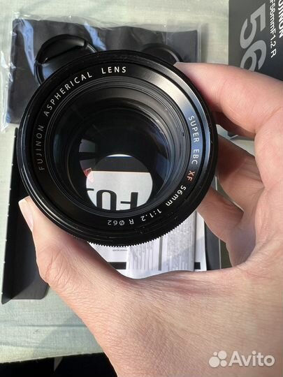 Объектив fujifilm XF 56 1.2