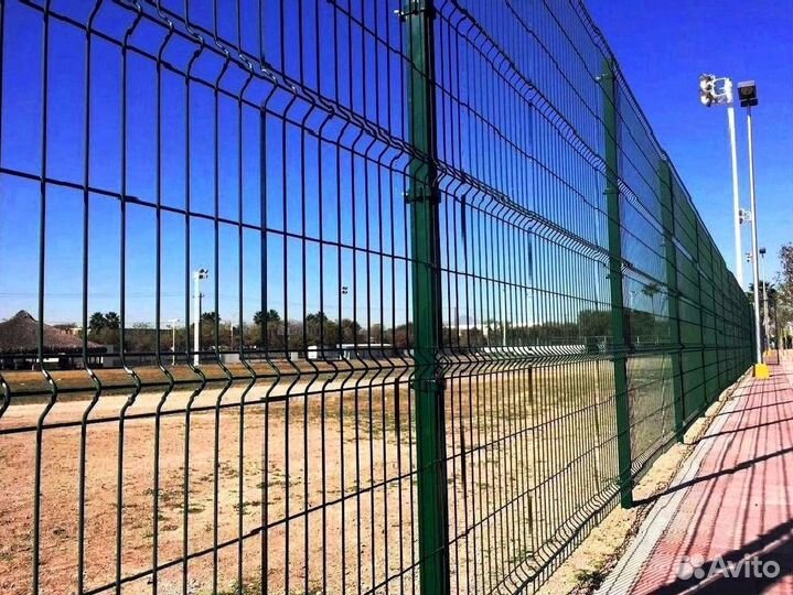 3D Сетка металлическая для забора d 4,0