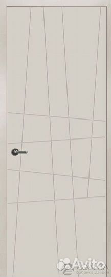 Скрытая дверь под отделку