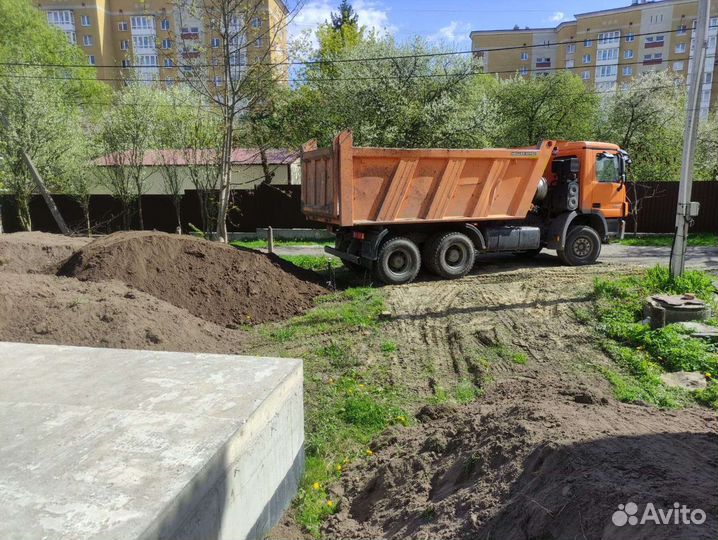 Чернозем, земля плодородная, грунт Гвардейск