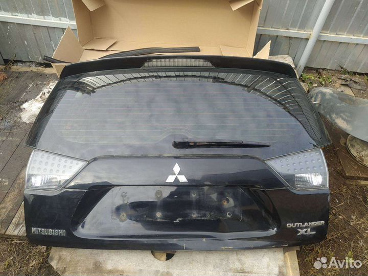Дверь багажника mitsubishi outlander 2