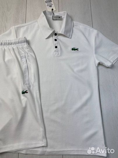 Комплект футболка(поло) и шорты Lacoste old money