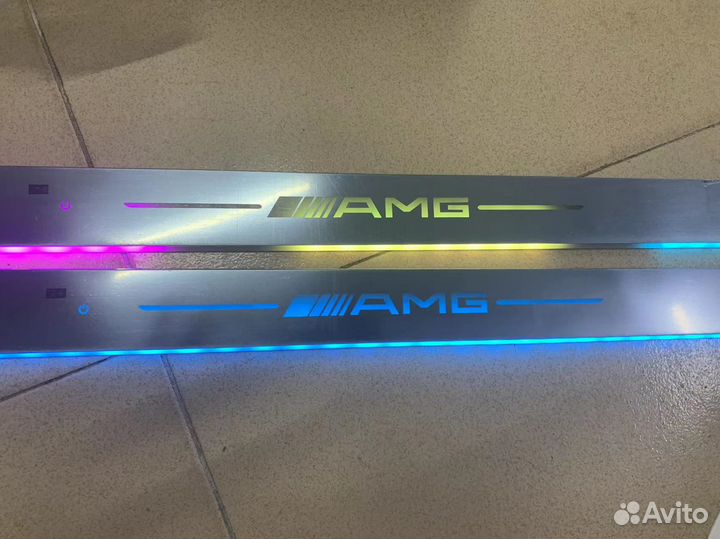 Светодиодные Led пороги на любой автомобиль,авто