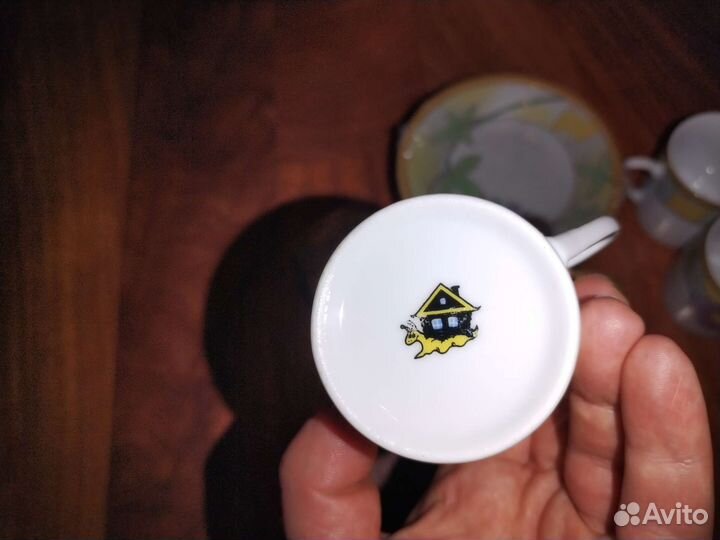 Кофейный набор (Клеймо улитка с домиком)