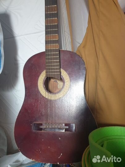 Акустическая гитара СССР
