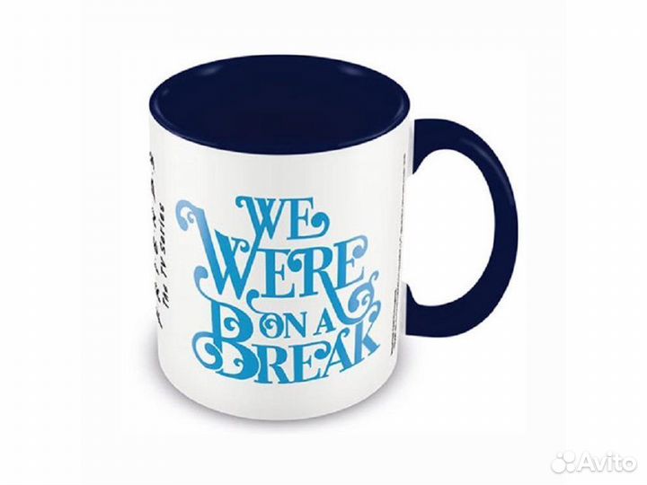 Кружка Friends Blue Coloured Inner Mug 315 ml