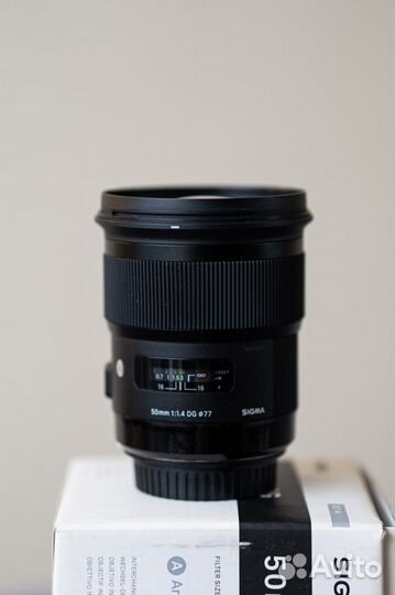 Объектив Sigma AF 50mm f/1.4 DG HSM Art Canon EF