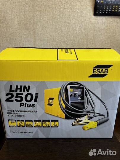 Сварочный инвертор esab LHN 250i Plus накс