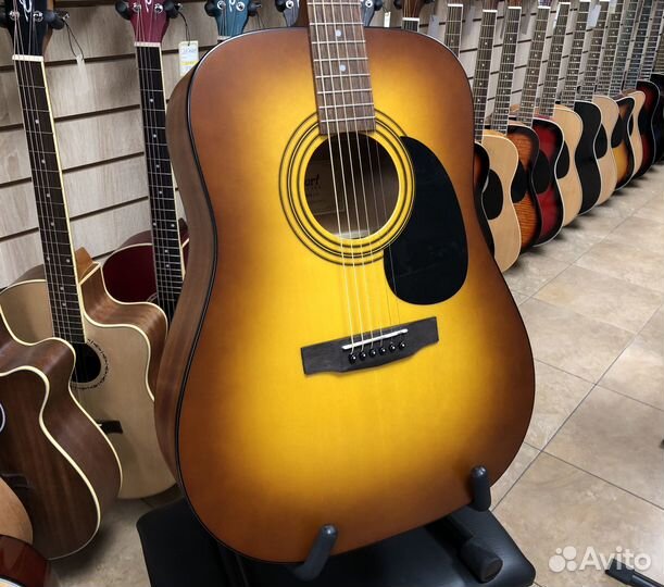 Гитара акустическая Cort AD810-SSB + чехол