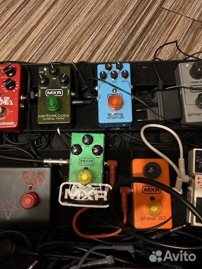 Педалборд с сумкой и педали эффектов