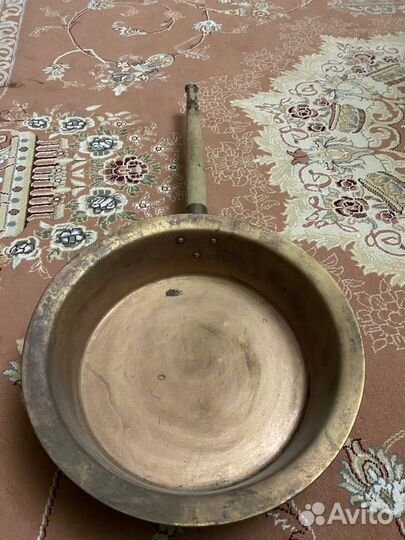Латунный таз