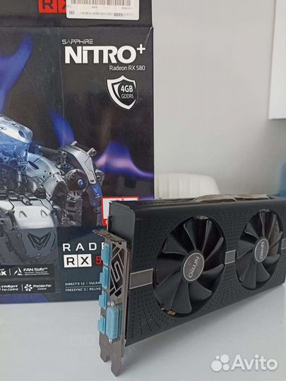 Видеокарта rx 580 4gb