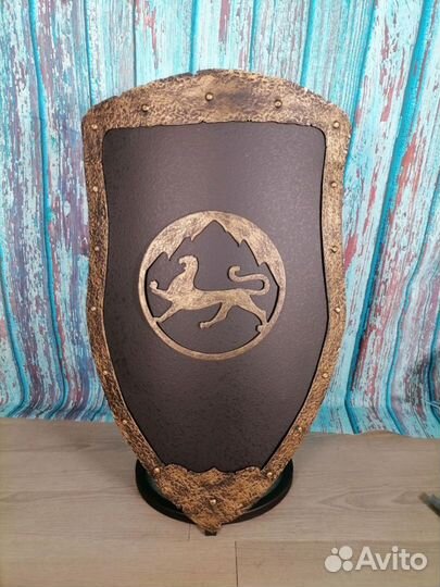Кованый щит Барс
