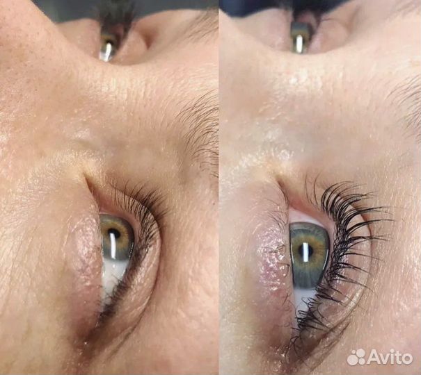 Ламинирование бровей и ресниц, оформление бровей