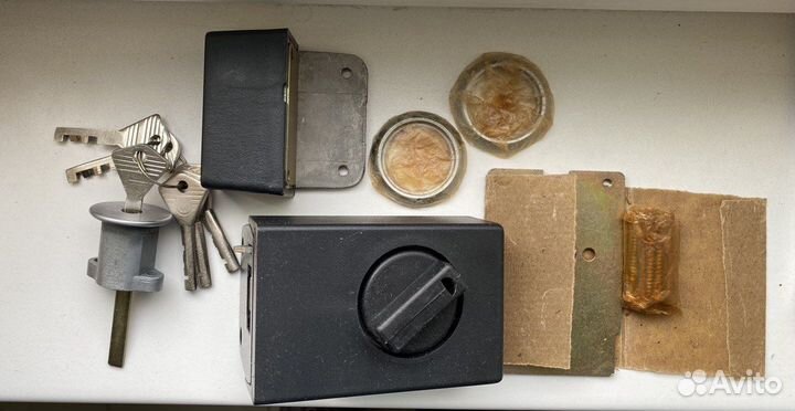 Замок накладной дисковый знд-1А СССР Литва