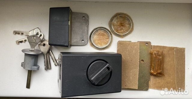 Замок накладной дисковый знд-1А СССР Литва