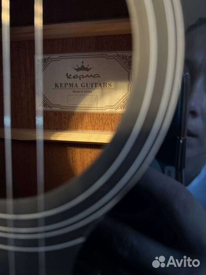 Трансакустическая гитара Kepma