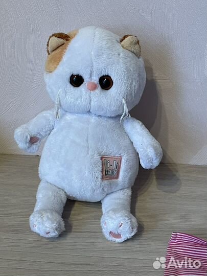 Мягкая игрушка кошечка лили басик