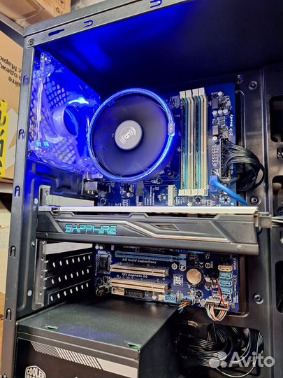 Игровой компьютер intel Core i5+Sapphire rx470 8gb