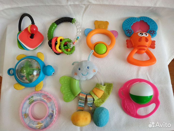 20 игрушек пакетом от 0 до года