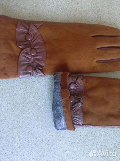 Перчатки,натуральная кожа