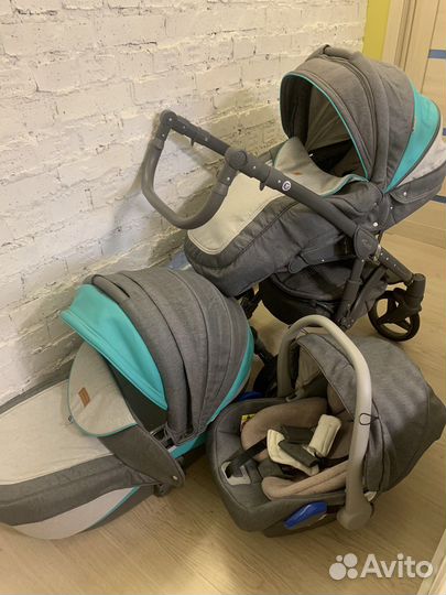 Коляска adamex 3 в 1